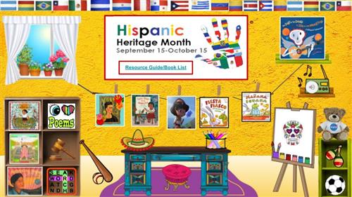 Hispanic Heritage Month Virtual Reading Room